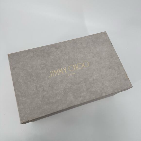 Jimmy Choo Fancy Crystal Blush Pearl Shearling Mules Slippers Size 6 NWT - Picture 7 of 9